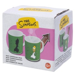 Mug thérmo - Appears from Bushes - Les Simpsons