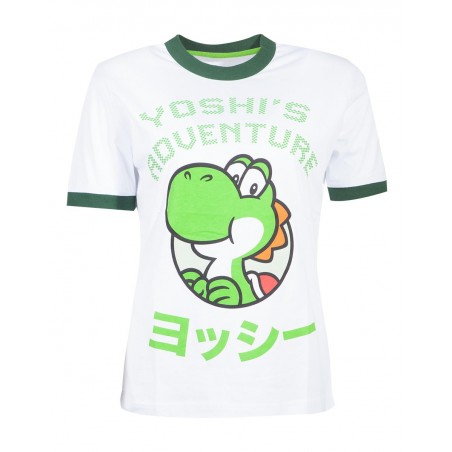 T-shirt - Nintendo - Super Mario - Yoshi Adventure - XL Unisexe 