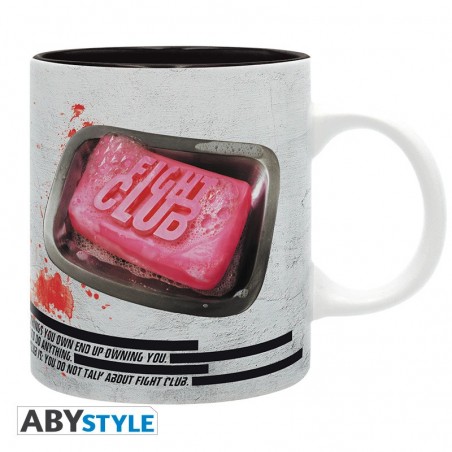 Mug - Fight Club - Règle N1 - Subli