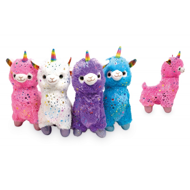 Peluche - Alpagalicorne - Assortiment de 4