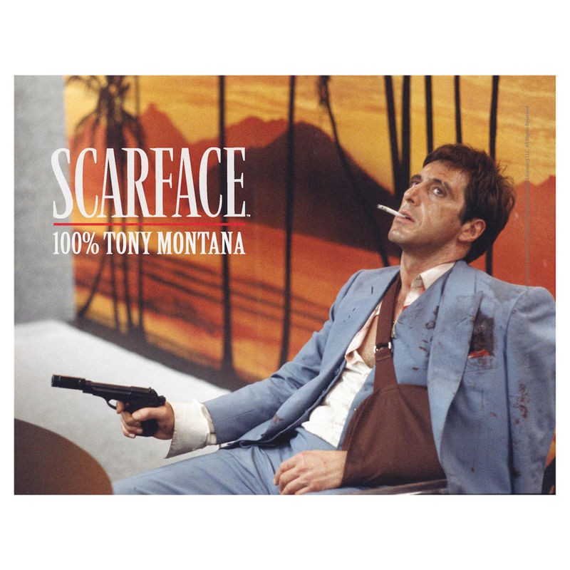 Cadre en Verre - 100% Tony - Scarface