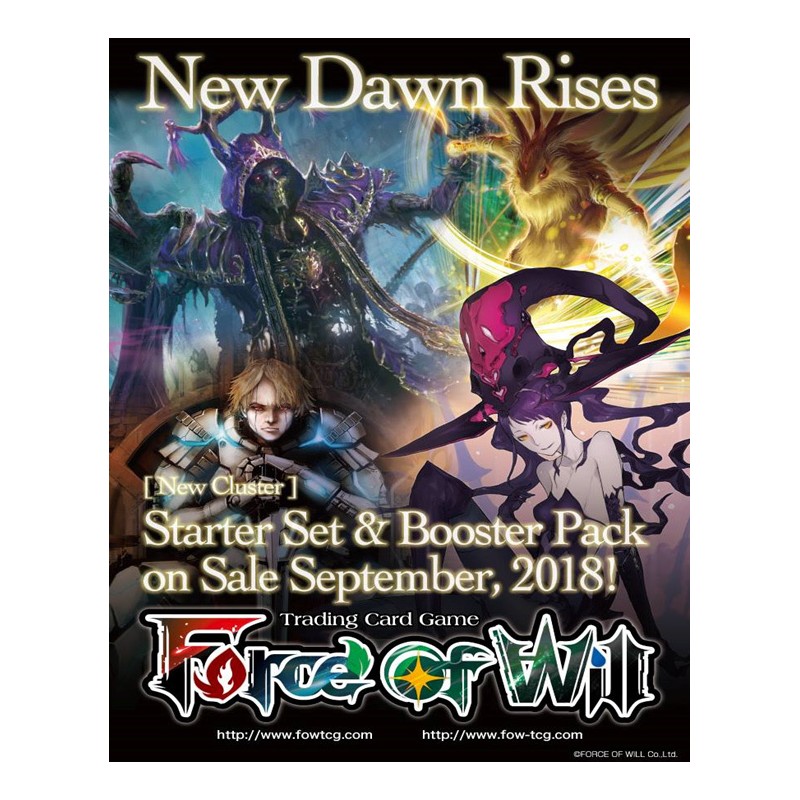 FORCE OF WILL - Starter deck V0 - Fire - (EN) x 5