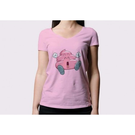 T-shirt - Dr. Slump - Arale Pink Poo - Women - S Femme 