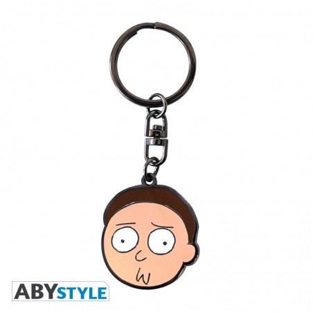 Porte-clefs métal - Morty - Rick et Morty 