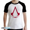 T-shirt Assassin's Creed - Crest - Homme MC Noir et Blanc - M Homme 